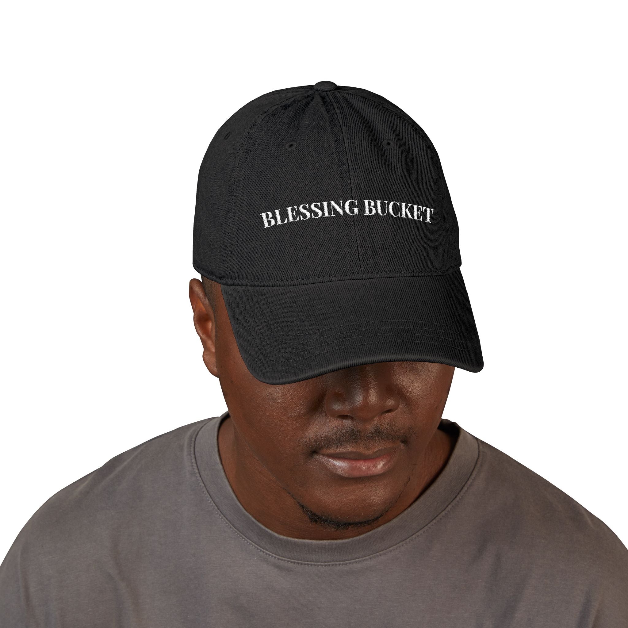 Blessing Bucket Denim Hat, Casual Cap, Trendy Accessories, Gift for Her, Summer Fashion