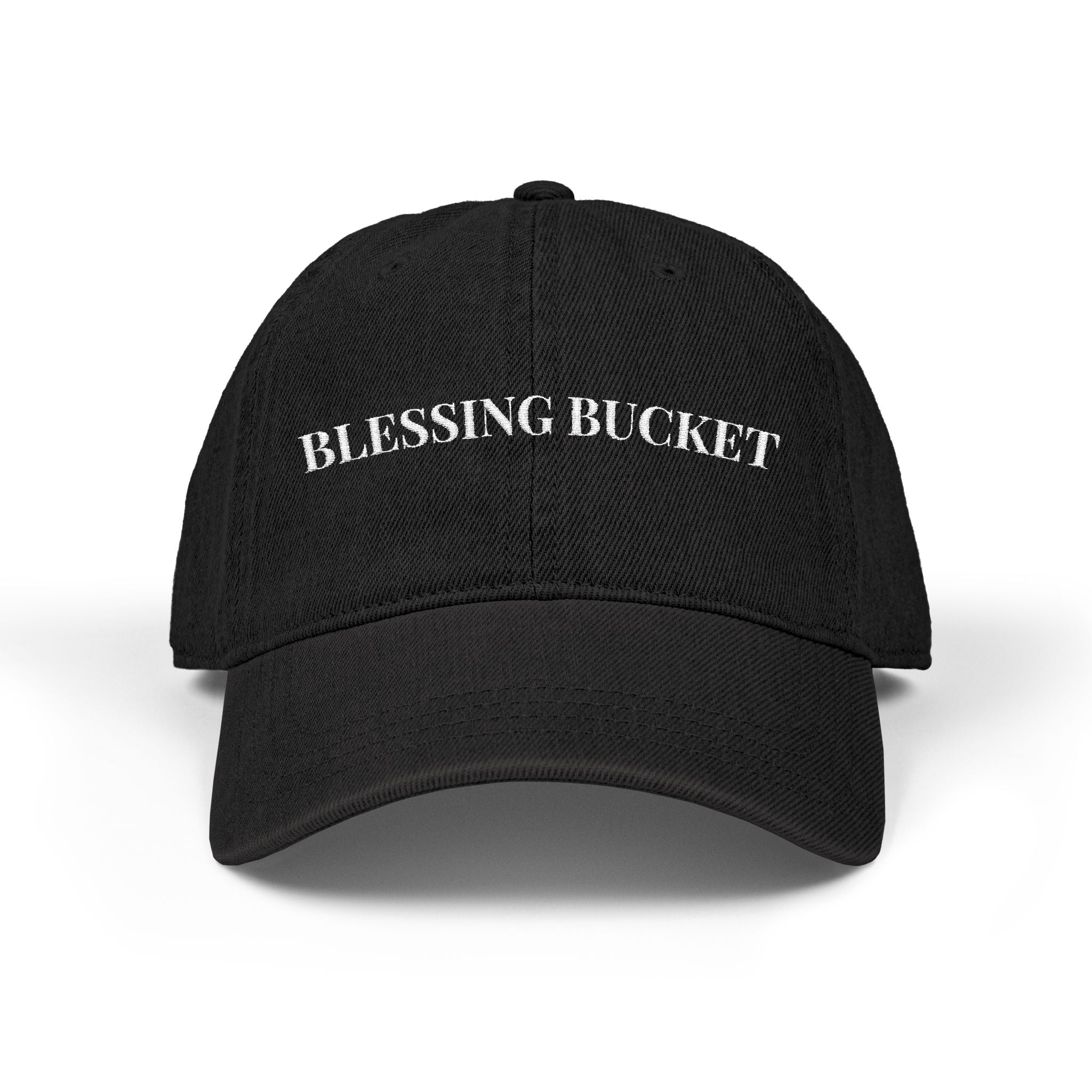 Blessing Bucket Denim Hat, Casual Cap, Trendy Accessories, Gift for Her, Summer Fashion
